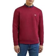 Sweat-shirt Lee Sweat PLAIN CREW Bordeaux