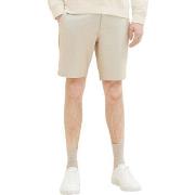 Short Tom Tailor Short CHINO SLIM Sand Dobby Structure