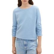 Sweat-shirt Tom Tailor Pull Blue