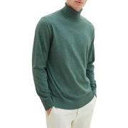 Pull Tom Tailor Pull col roulé Green