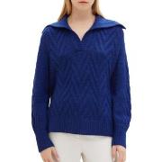 Pull Tom Tailor Pull MAILLE Blue