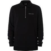 Sweat-shirt Lyle &amp; Scott Sweat-shirt zippé à col brodé