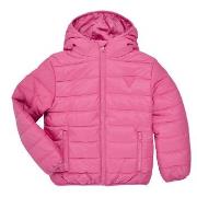 Doudounes enfants Guess HOODED LS PADDED PUFFER W ZIP