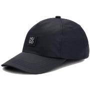 Casquette BOSS CASQUETTE JUDE-ME-N NOIRE EN NYLON IMPERMÉABLE AVEC BAD