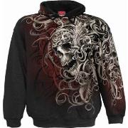 Sweat-shirt Spiral Skull Shoulder Wrap