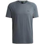 T-shirt BOSS T-SHIRT TEE ACTIVE 4 GRIS EN MATIÈRES STRETCH PERFORMAN