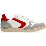 Baskets Valsport SUPER SUEDE - VS2087M-07 WHITE/GREY/RED