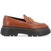 Mocassins Hogan Mocassin H619 en cuir marron