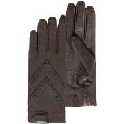 Gants Isotoner Gants Femme tissu extensible recyclé Marron