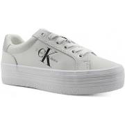 Chaussures Calvin Klein Jeans Vulc Sneaker Donna Bright White Silver Y...