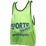 Accessoire sport Les Fous Du Foot Sportdepot vert chasuble