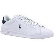 Bottines Ralph Lauren POLO Sneaker Donna White Navy 809829824003D