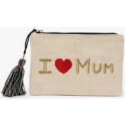 Pochette Lollipops Pochette beige I Love Mum