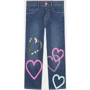 Pantalon enfant Billieblush Jean pour fille avec 5 poches