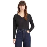 Pull Levis PULL COL V PETAL NOIR - CAVIAR - XS