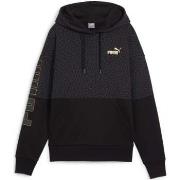 Sweat-shirt Puma Power Logo Love Colorblock Hoodie F