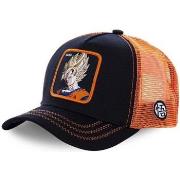 Casquette Capslab Casquette Dragon Ball Z Goku Saiyan Noir et Orange