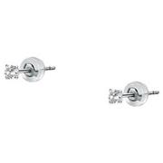 Bijoux Cleor Boucles d'oreilles en or 375/1000 et zircon