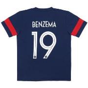 T-shirt enfant FFF TEE SHIRT BENZEMA K - Marine - 12 ans