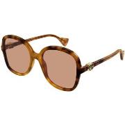 Lunettes de soleil Gucci GG1178S Lunettes de soleil, Havana/Orange, 56...