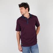 Polo Oxbow Polo manches courtes jacquard texture NORQUAY