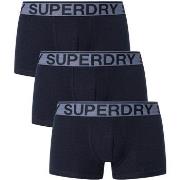 Caleçons Superdry Lot de 3 boxers en coton biologique