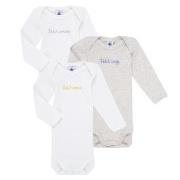 Pyjamas / Chemises de nuit Petit Bateau BODY US ML MESSAGES PACK X3