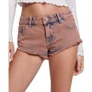 Short Superdry Short mini délavé femme