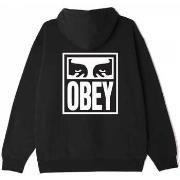 Sweat-shirt Obey eyes icon hood