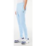 Jogging Lacoste Pantalon de jogging bleu clair en coton bio