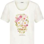 T-shirt Deeluxe T-shirt FLOWERSKULL