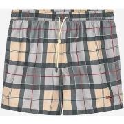 Maillots de bain Barbour Short de bain écossais Staple - robe écossais...