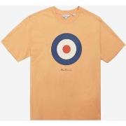 T-shirt Ben Sherman Tee-shirt Signature Target - orange cuivré