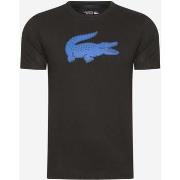 T-shirt Lacoste T-shirt imprimé - noir ladigue