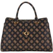 Sac Guess Kuba Borsa Satchel Donna Mocha Logo PA932906