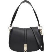 Sac Tommy Hilfiger Heritage Saddle Borsa Donna Black AW0AW16285