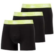 Boxers Lacoste SOUS-VETEMENT BOXER COURT - NOIR/LIME - S