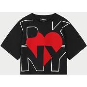 T-shirt enfant Dkny T-shirt fille avec logo