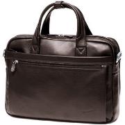 Sac ordinateur Gerard Henon Porte-ordinateur Gentleman Cuir De Vachett...