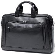 Sac ordinateur Gerard Henon Porte-ordinateur Gentleman Cuir De Vachett...