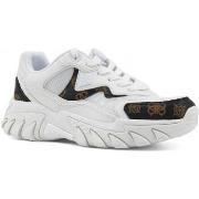 Chaussures Guess Running Sneaker Donna White Brown FLTNOWFAL12