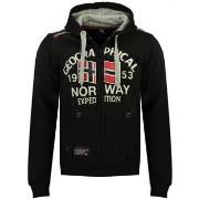 Sweat-shirt Geographical Norway Sweat sport Flag - capuche