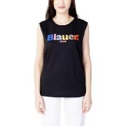 T-shirt Blauer LOGO FRAMMENTATO 23SBLDH03283