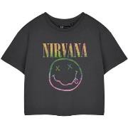 T-shirt Nirvana Rainbow