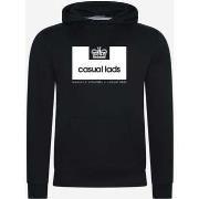 Sweat-shirt Weekend Offender Sweat à capuche Casual Lads - noir