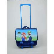 Cartable Super Mario Cartable 2 soufflets à roulettes SU3155417