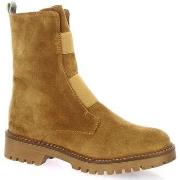 Boots Reqin's Boots cuir velours