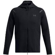 Sweat-shirt Under Armour Pull Unstoppable Fleece Full-Zip Homme Black