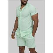 Ensembles de survêtement Kebello Ensemble Short,Chemise Vert H