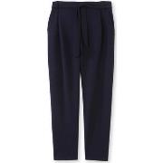 Pantalon Daxon by - Pantalon maille longueur cheville